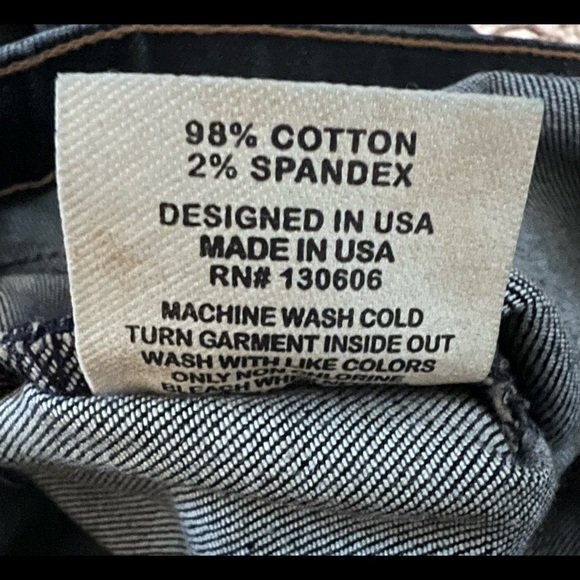 Artisan de Luxe x Free People Distressed Lace Patch Skinny Denim 26 2 NWT - Picture 7 of 9